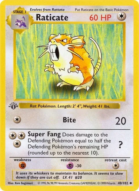 Raticate [Bite | Super Fang]