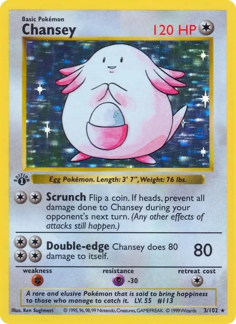 Chansey [Scrunch | Double-edge]