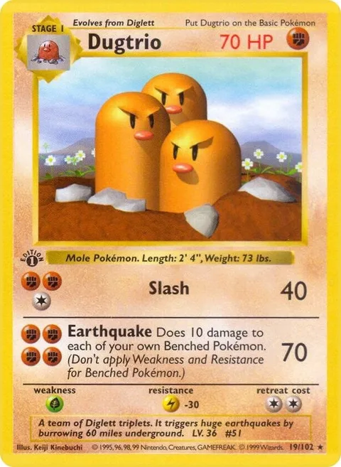 Dugtrio [Slash | Earthquake]