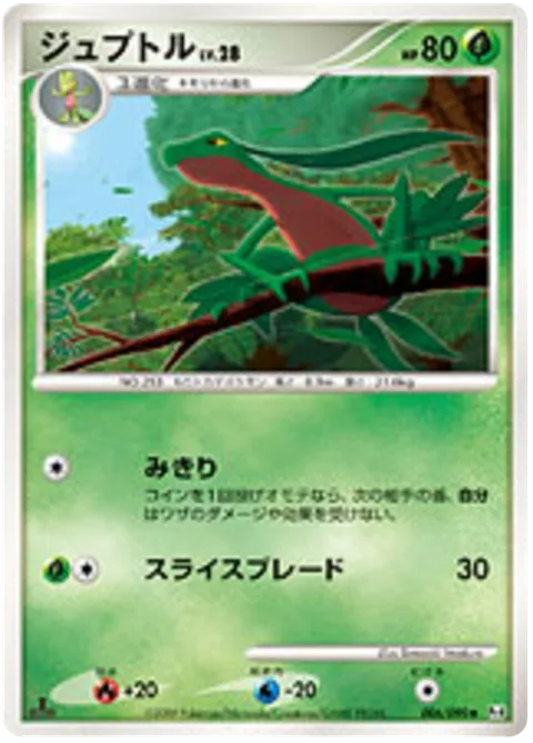 Grovyle Lv.28 [Detect | Blade Arms]