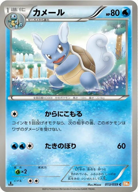 Wartortle [Withdraw | Waterfall]