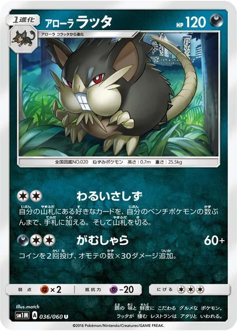 Alolan Raticate [Evil Orders | Endeavor]