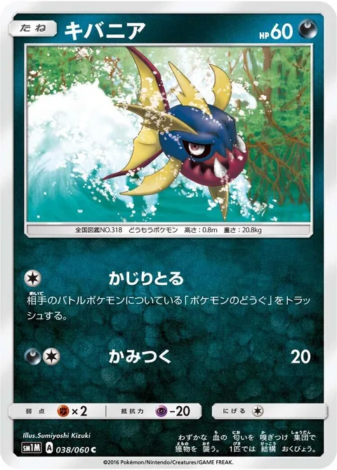 Carvanha [Gnaw Through | Bite]