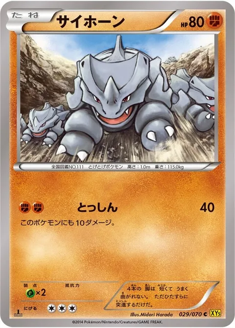 Rhyhorn [Take Down]
