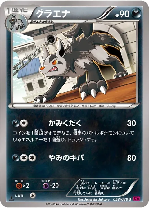 Mightyena [Crunch | Darkness Fang]