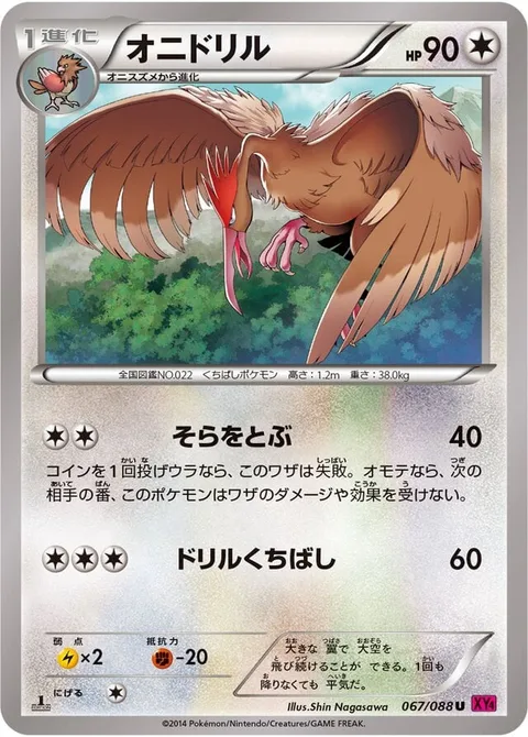 Fearow [Fly | Drill Peck]