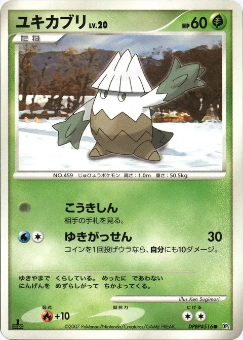 Snover Lv.20 [Curiosity | Snowball Fight]