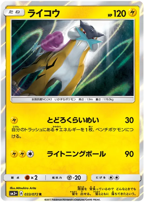Raikou [Booming Thunder | Electric Ball]