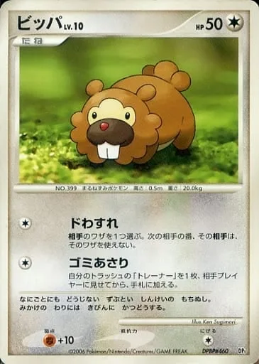 Bidoof Lv.10 [Amnesia | Scavenge]