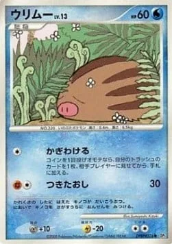 Swinub Lv.13 [Sniff Out | Lunge Out]