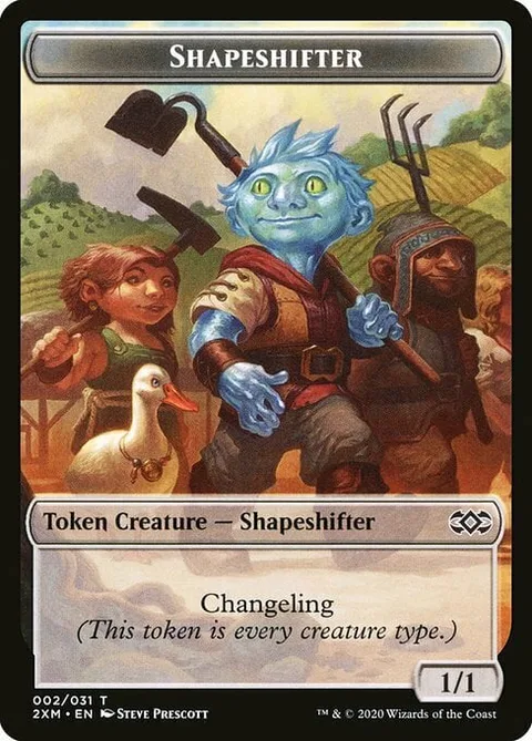 Shapeshifter Token (Colorless 1/1)