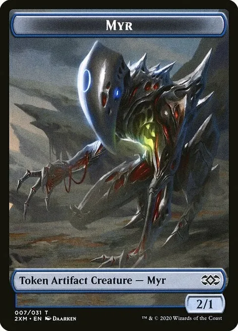 Myr Token (Blue Artifact 2/1)
