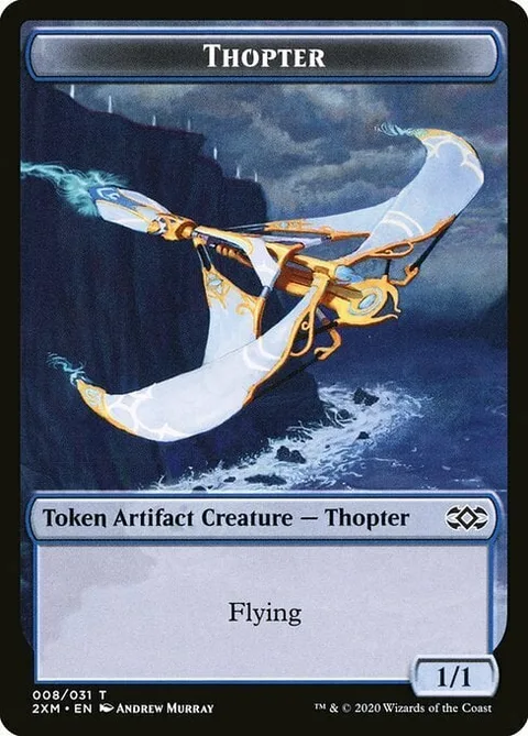 Thopter Token (Blue Artifact 1/1)