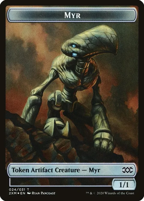 Myr Token (A 1/1) // Treasure Token
