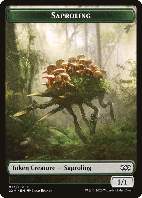 Saproling Token (G 1/1) // Servo Token (A 1/1)