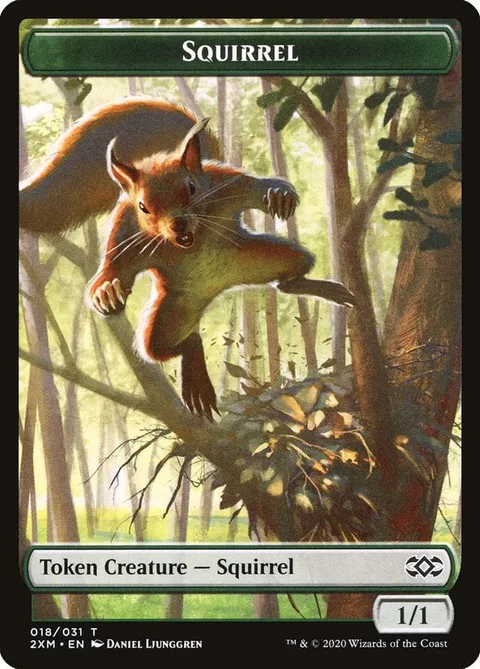 Squirrel Token (G 1/1) // Thopter Token (A 1/1)