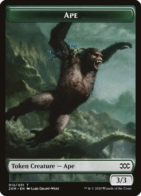 Ape Token (G 3/3) // Germ Token (B 0/0)