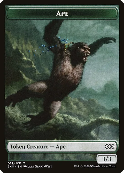Ape Token (G 3/3) // Beast Token (G 3/3)