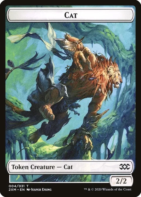Cat Token (W 2/2) // Germ Token (B 0/0)