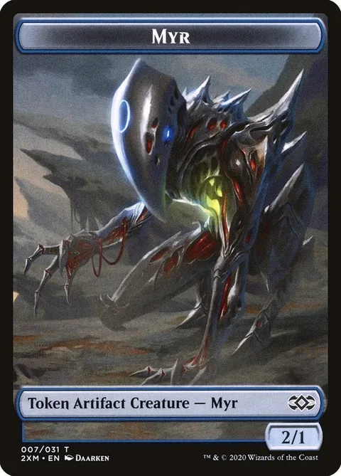 Myr Token (UA 2/1) // Treasure Token