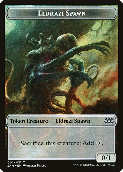 Eldrazi Spawn Token (C 0/1) // Plant Token (G 0/1)