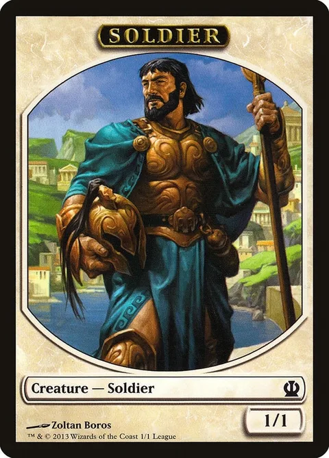 Soldier Token (White 1/1)
