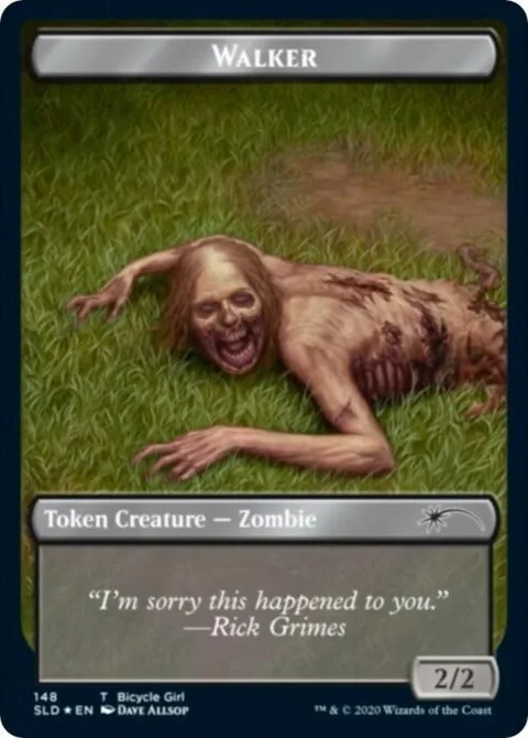 Walker Token (B 2/2) // Treasure Token