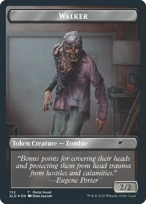 Walker Token (B 2/2) // Treasure Token