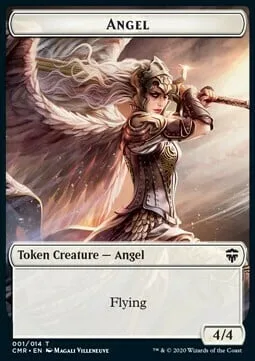 Angel Token (W 4/4) // Salamander Warrior Token (U 4/3)