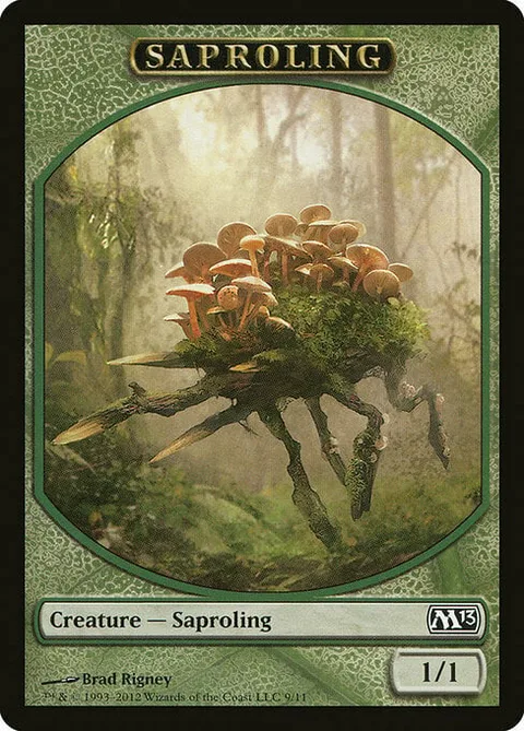 Saproling Token (Green 1/1)