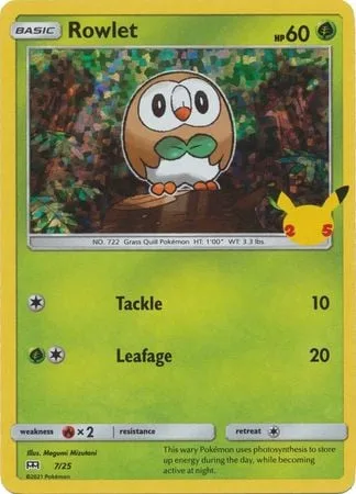 Rowlet [Tackle | Leafage]