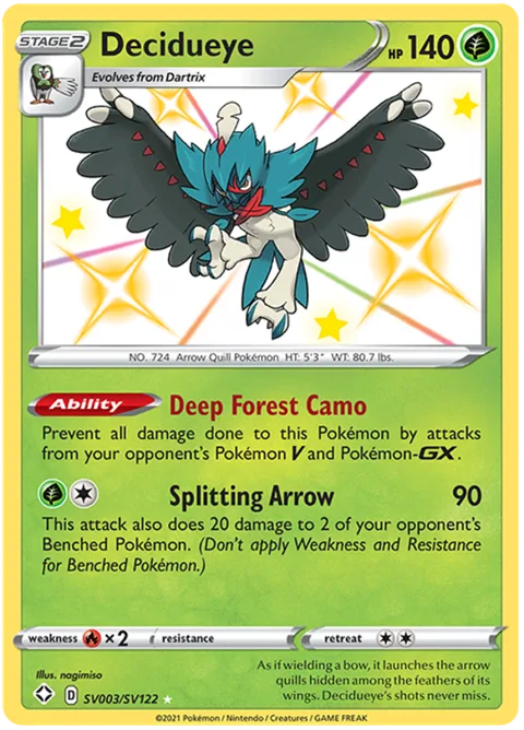 Decidueye [Deep Forest Camo | Splitting Arrow]