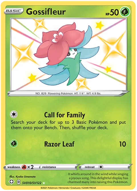Gossifleur [Call for Family | Razor Leaf]
