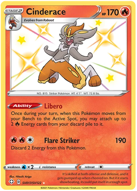 Cinderace [Libero | Flare Striker]