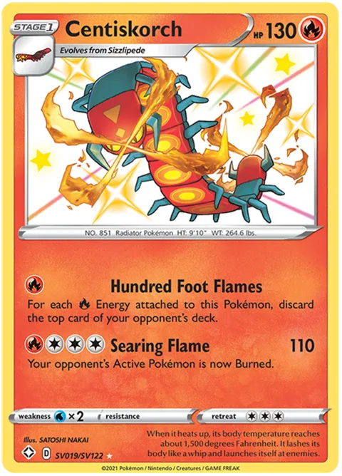 Centiskorch [Hundred Foot Flames | Searing Flame]
