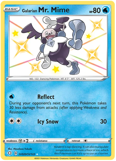 Galarian Mr. Mime [Reflect | Icy Snow]