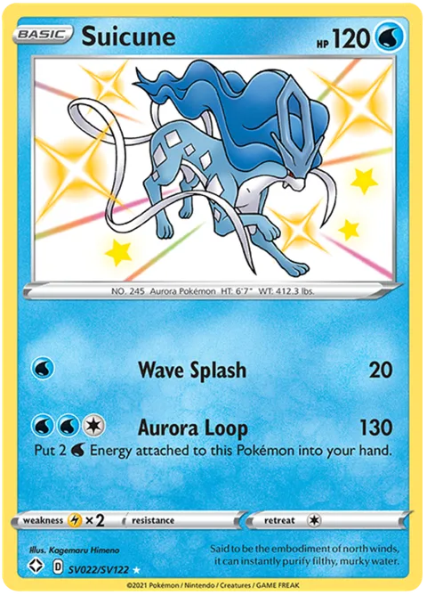 Suicune [Wave Splash | Aurora Loop]
