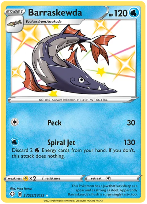 Barraskewda [Peck | Spiral Jet]