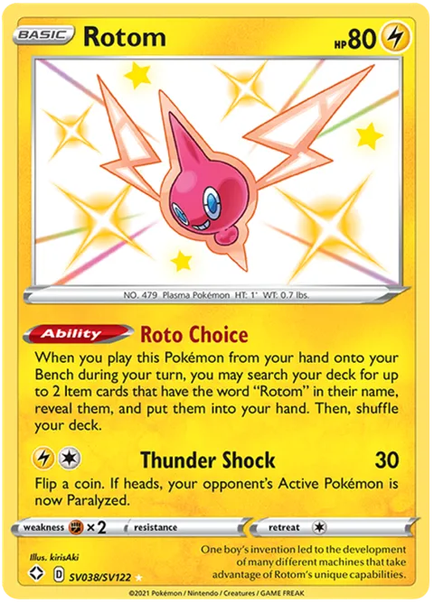 Rotom [Roto Choice | Thunder Shock]