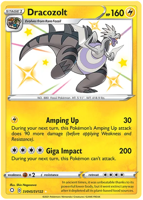 Dracozolt [Amping Up | Giga Impact]