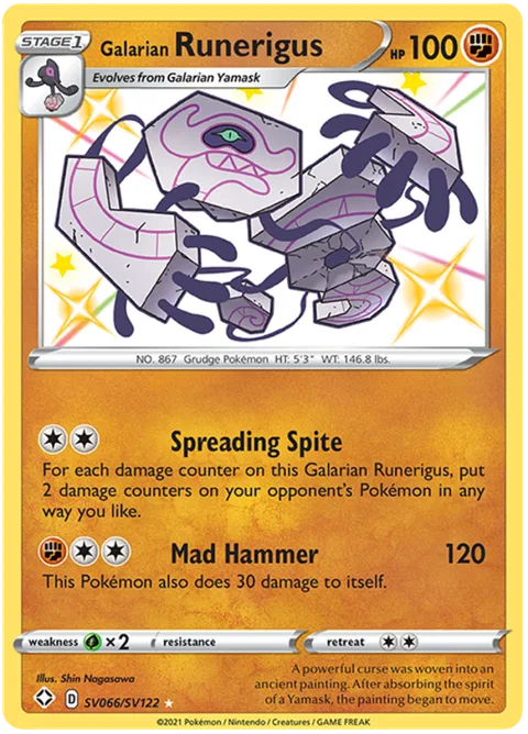Galarian Runerigus [Spreading Spite | Mad Hammer]