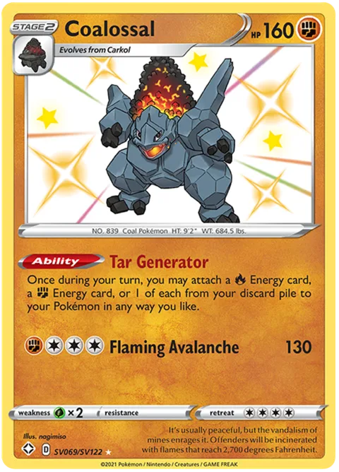 Coalossal [Tar Generator | Flaming Avalanche]