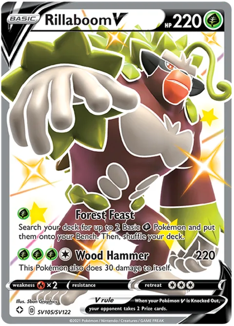 Rillaboom V [Forest Feast | Wood Hammer]