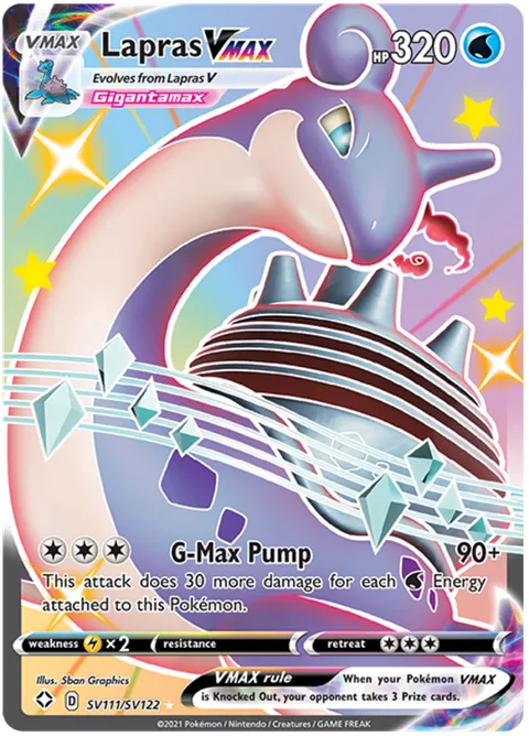 Lapras VMAX [G-Max Pump]