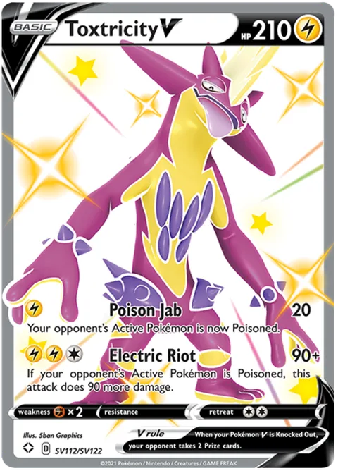 Toxtricity V [Poison Jab | Electric Riot]