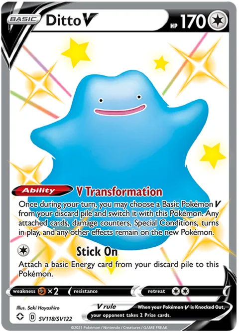 Ditto V [V Transformation | Stick On]