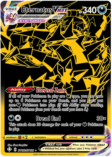 Eternatus VMAX [Eternal Zone | Dread End]