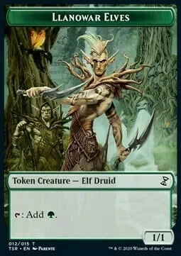 Llanowar Elves Token (Green 1/1)