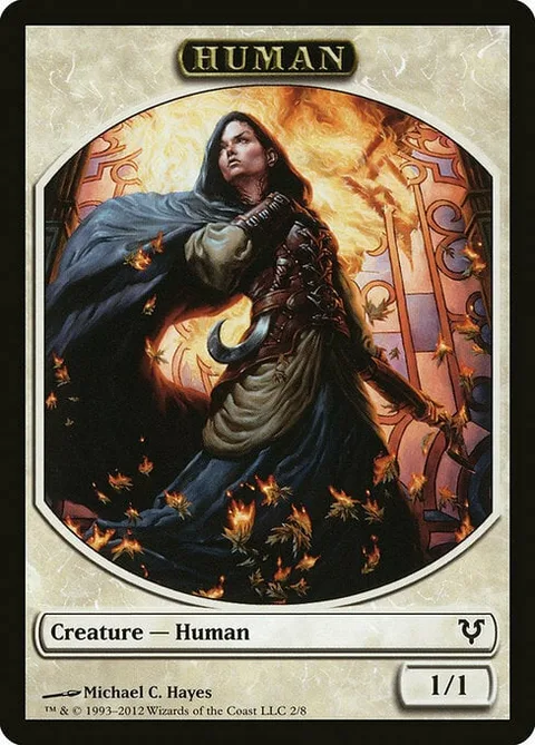Human Token (White 1/1)