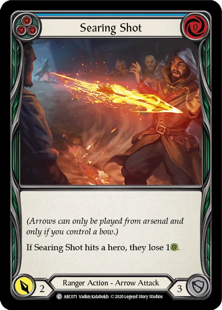 Searing Shot (Blue)